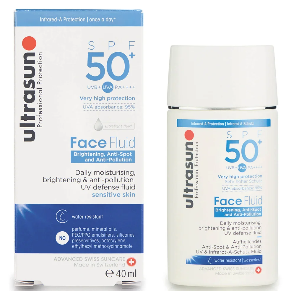 Ultrasun SPF 50+ Anti-Pollution Face Fluid 40ml Imagen 1