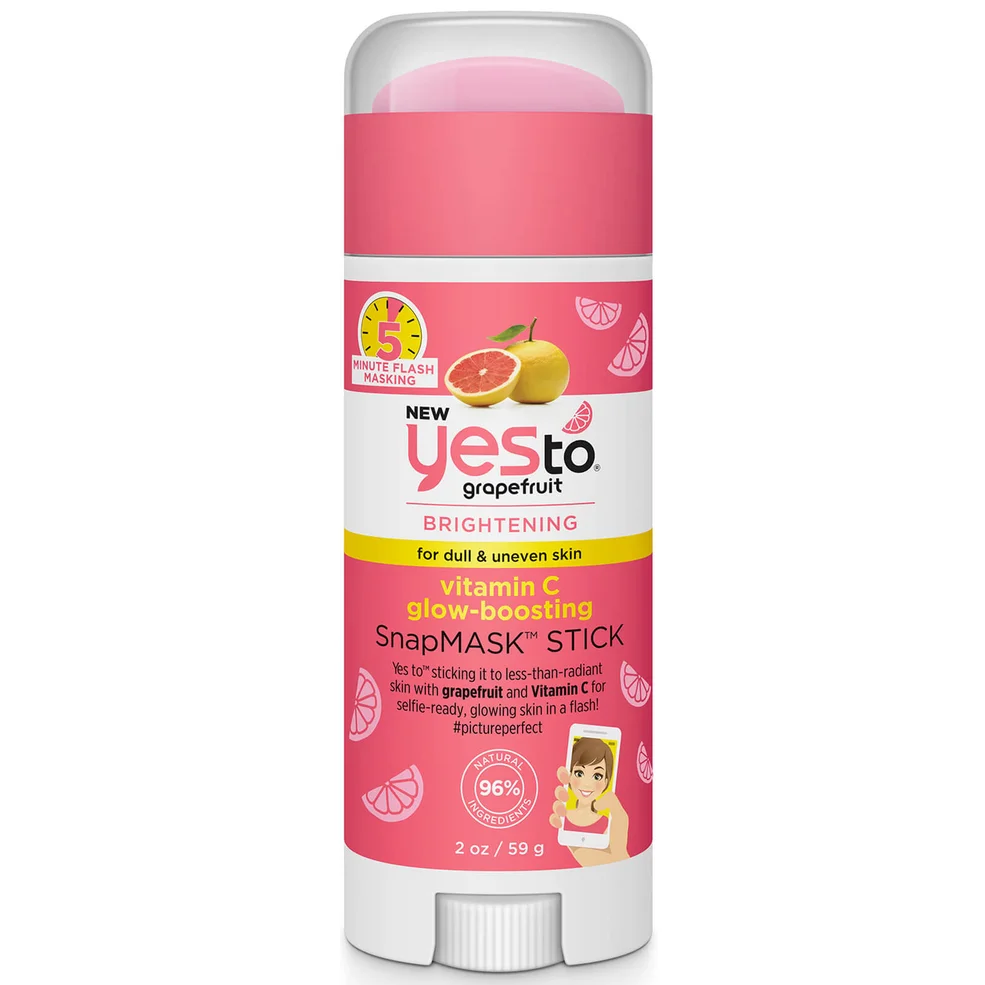 Mascarilla en stick estimulante de pomelo y vitamina C de yes to Imagen 1