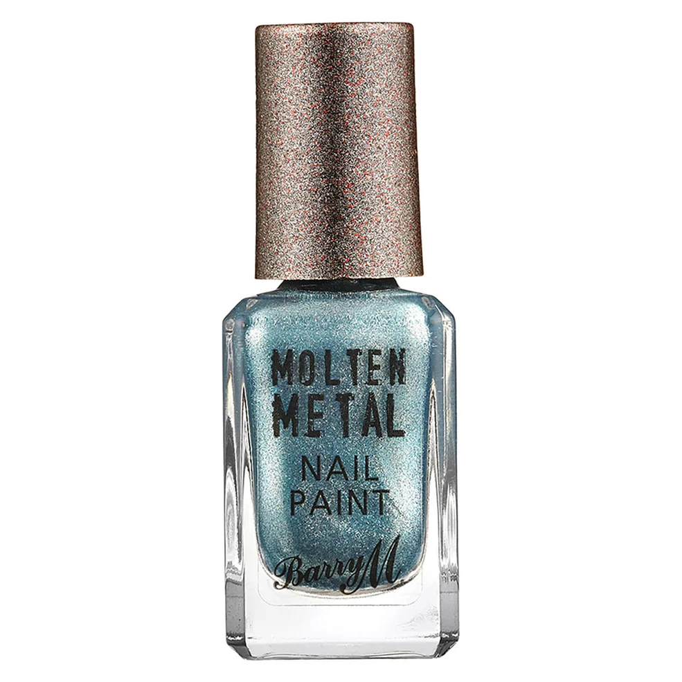 Barry M Cosmetics Molten Metal Nail Paint (Various Shades) Imagen 1