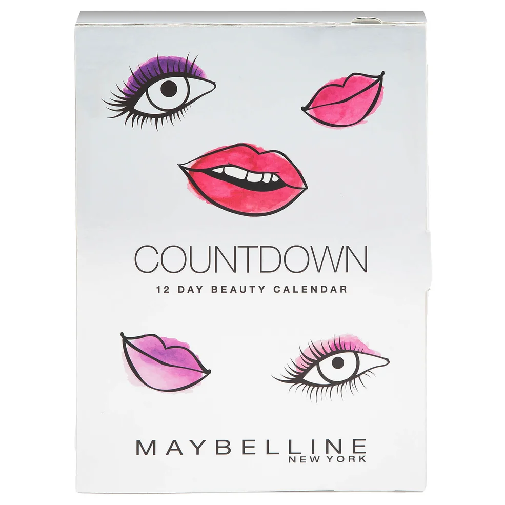 Maybelline Countdown Advent Calendar Christmas Gift Imagen 1
