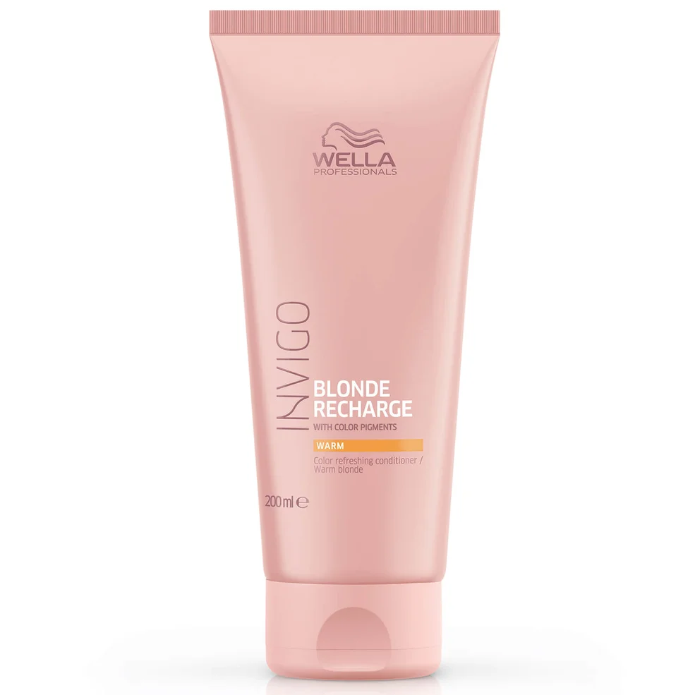 Wella Professionals Care INVIGO Blonde Recharge Color Refreshing Conditioner - Warm Blonde 200ml Imagen 1