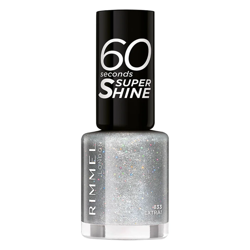 Esmalte de uñas con purpurina 60 Seconds de Rimmel - Extra Imagen 1