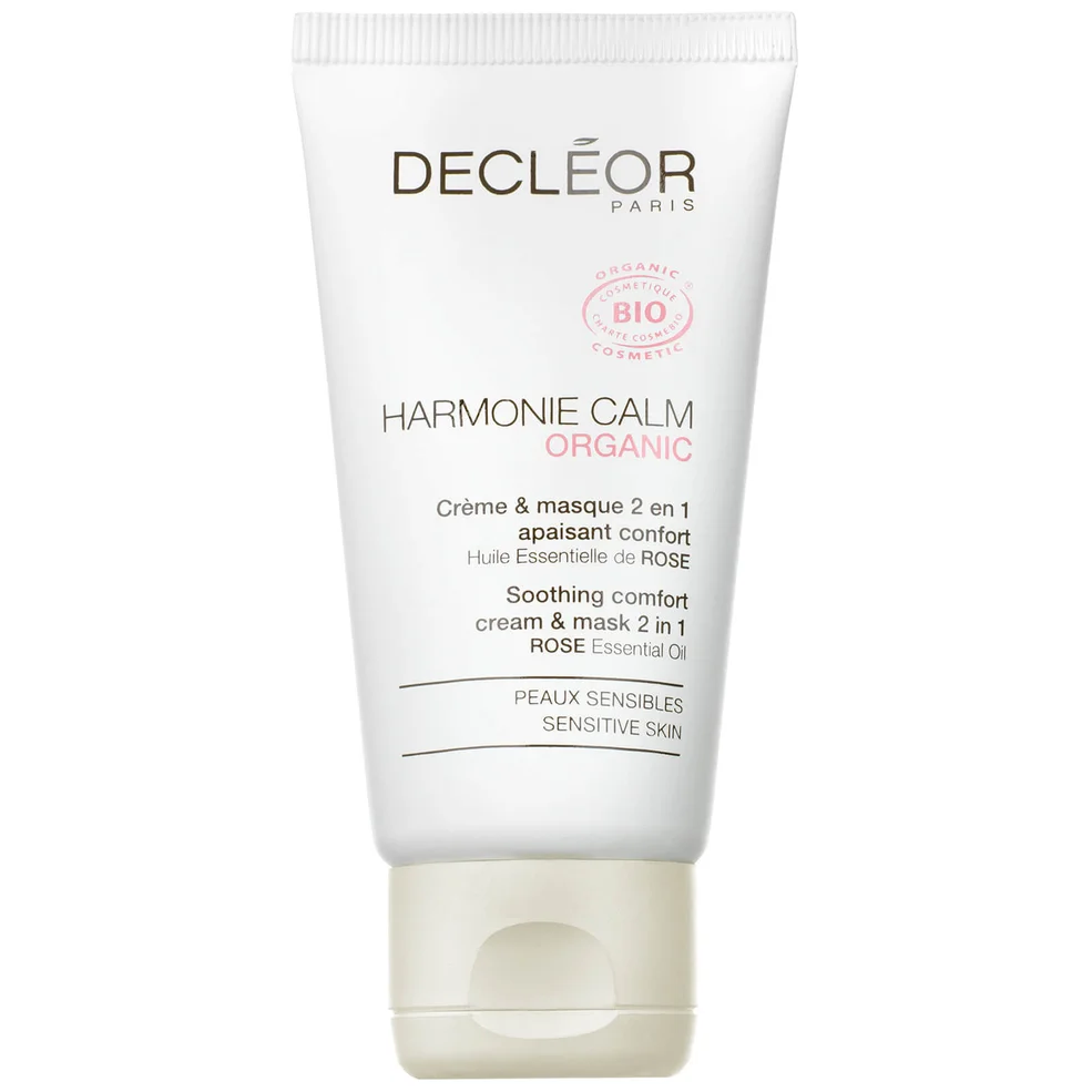 Crema y mascarilla calmante 2 en 1 Organic Harmonie Calm Soothing Comfort de DECLÉOR Imagen 1