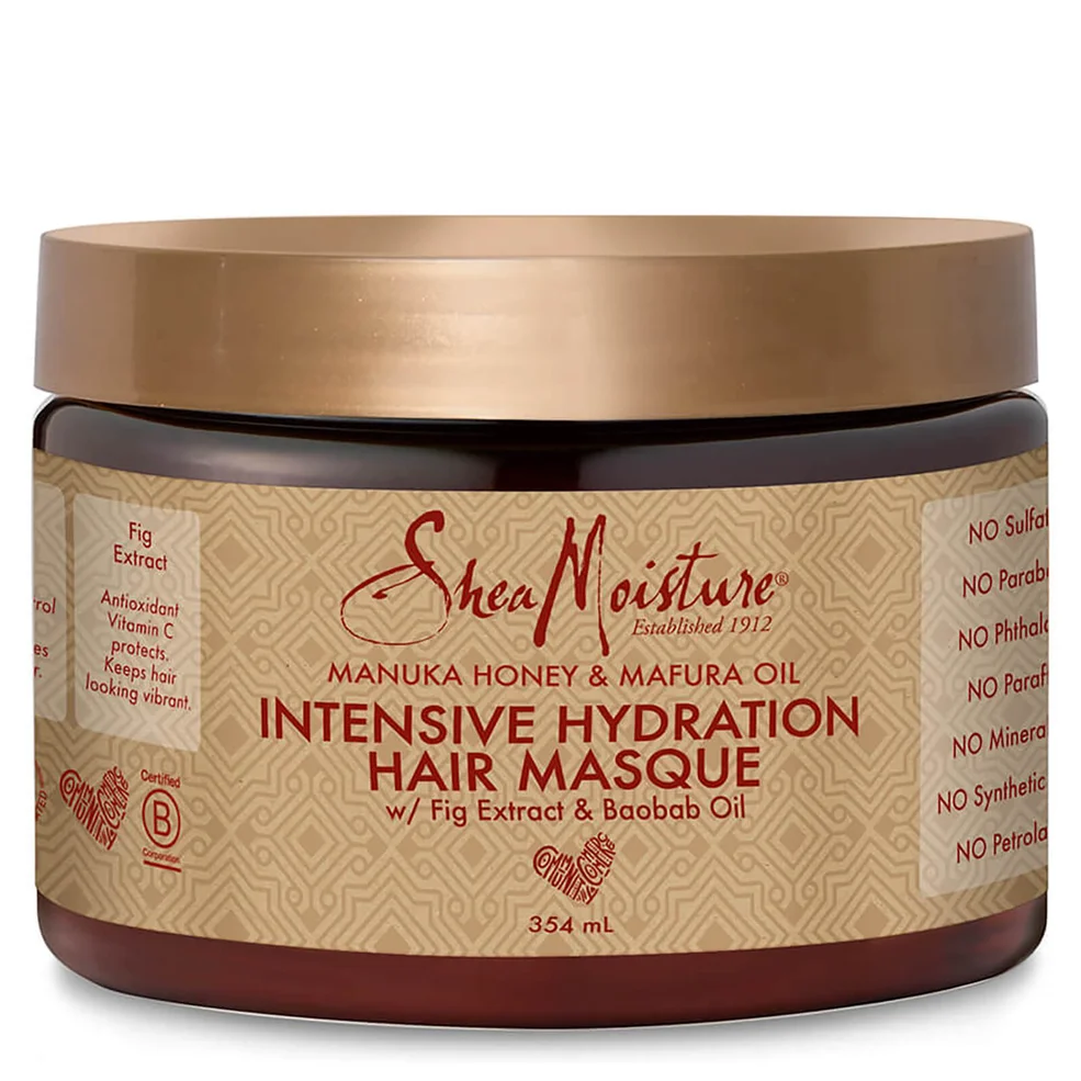 Shea Moisture Manuka Honey & Mafura Oil Intensive Hydration Hair Masque 354ml Imagen 1