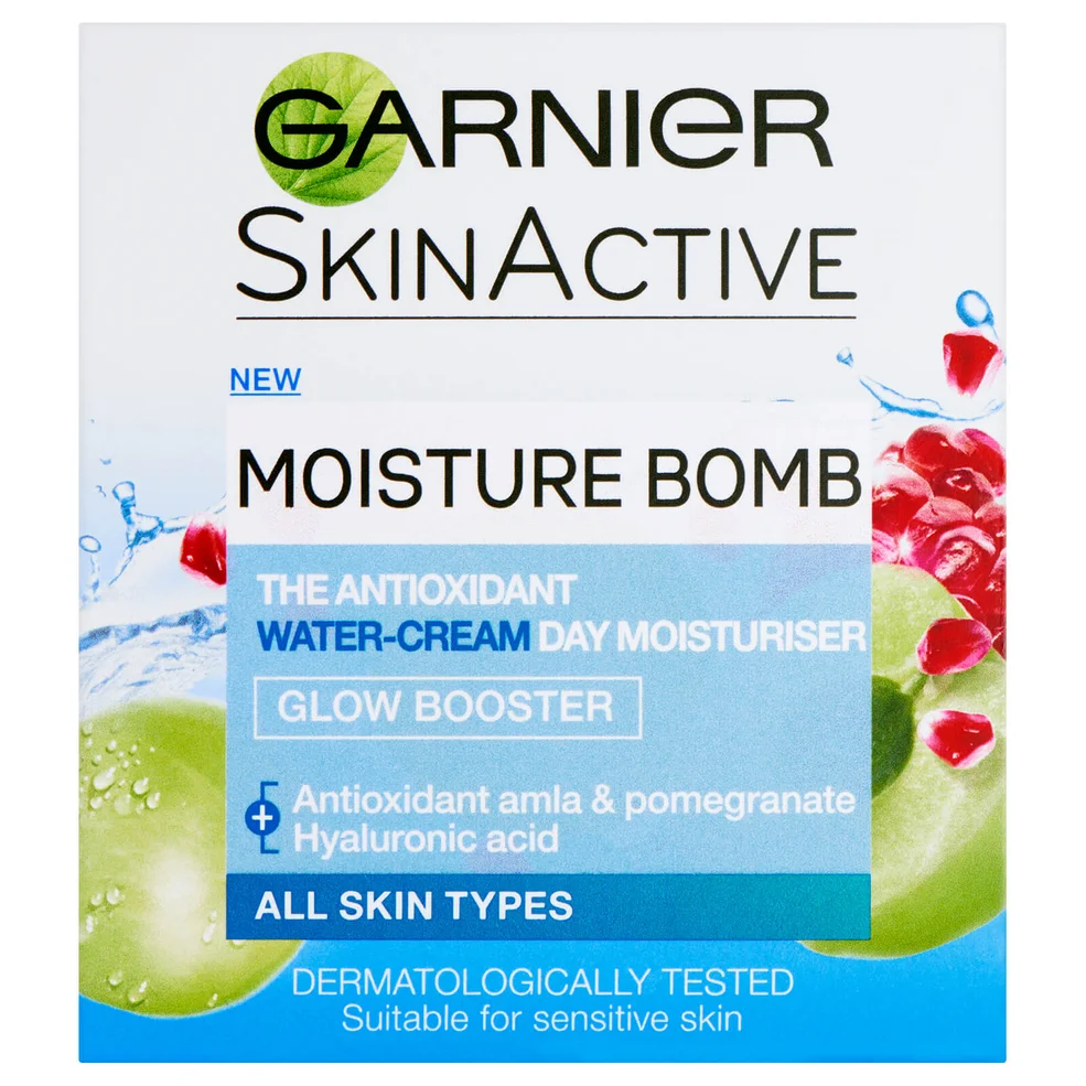 Crema hidratante de día Moisture Bomb Glow Booster de Garnier 50 ml Imagen 1