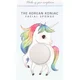 Caja con esponja facial Konjac y gancho Mythical Unicorn Prancing de The Konjac Sponge Company - Blanca 30 g