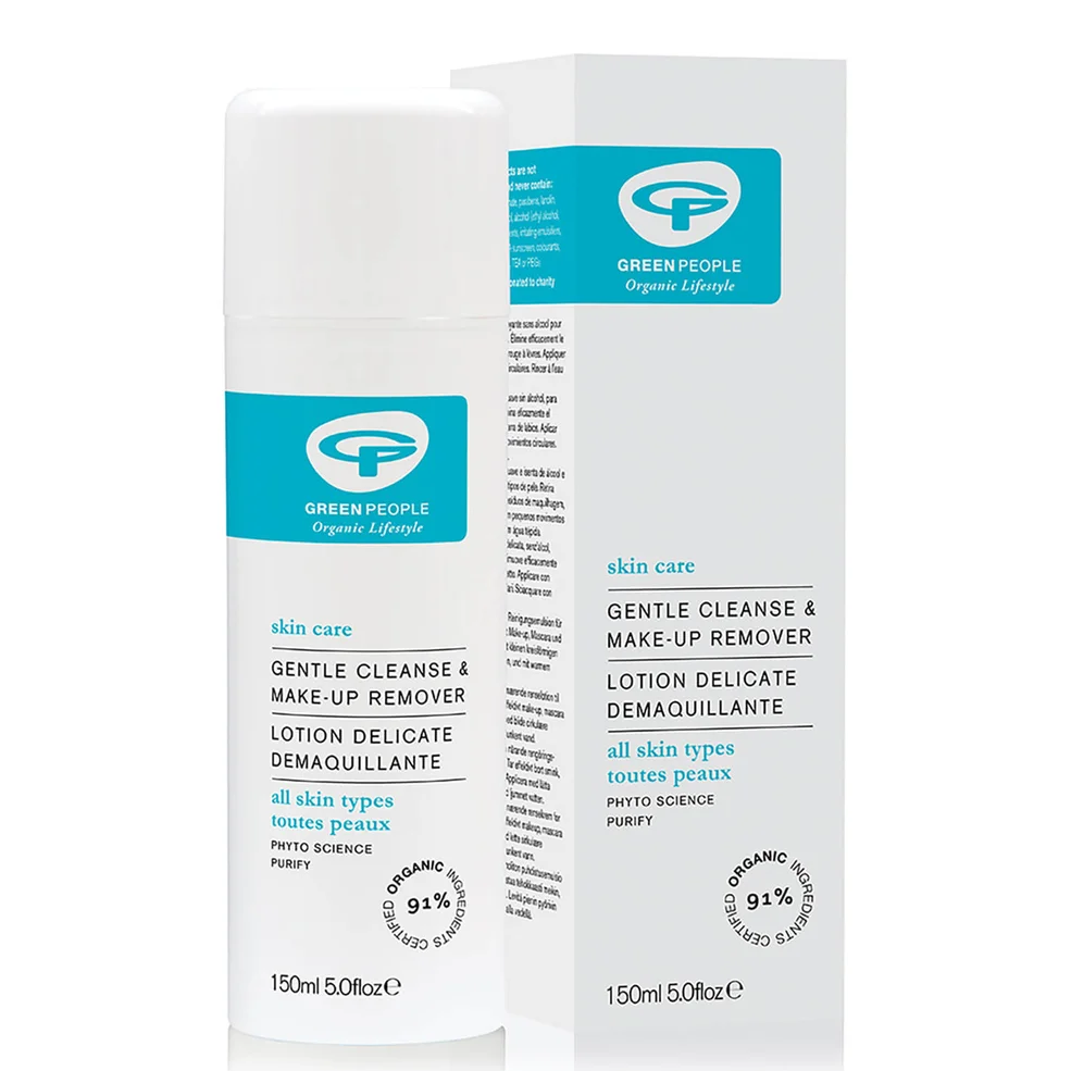 Green People Gentle Cleanse and Make Up Remover 150ml Imagen 1