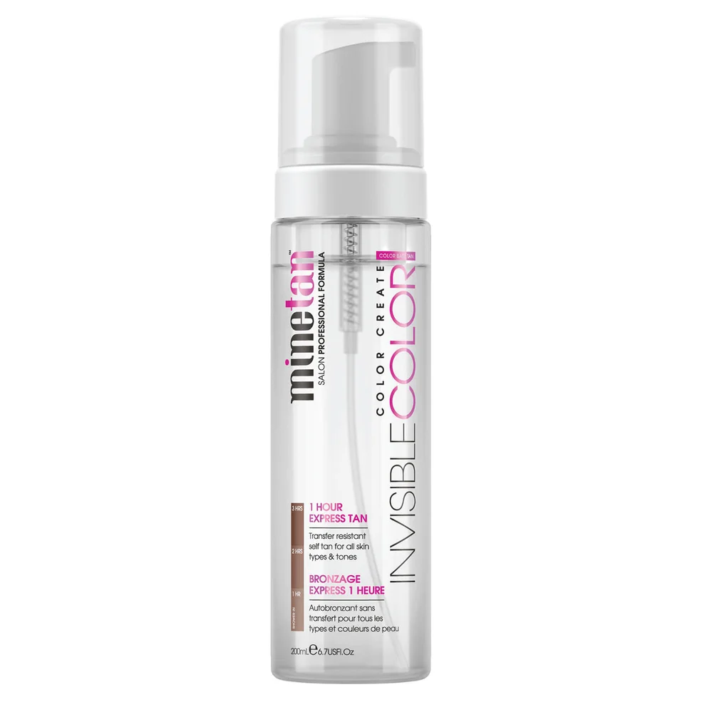 MineTan Invisible Color Self Tan Foam 200ml Imagen 1