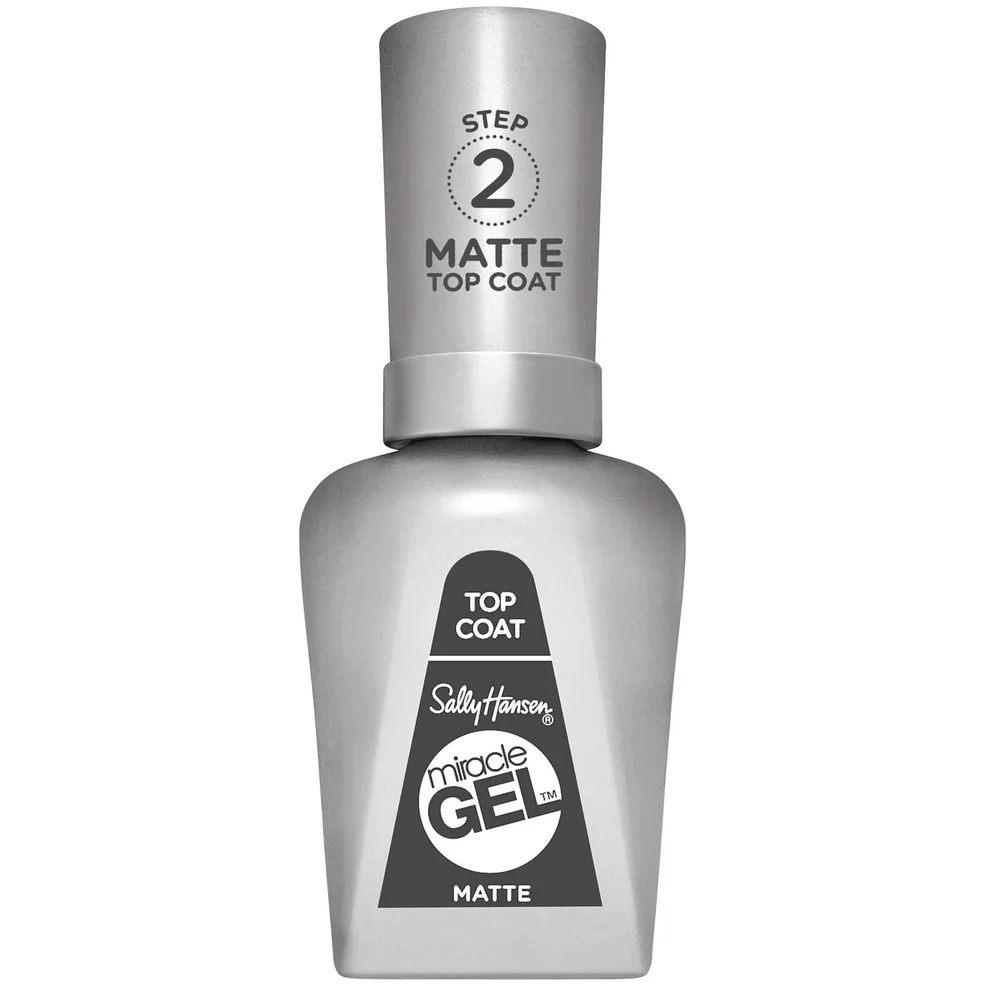 Sally Hansen Miracle Gel Nail Varnish - Matte Top Coat Imagen 1
