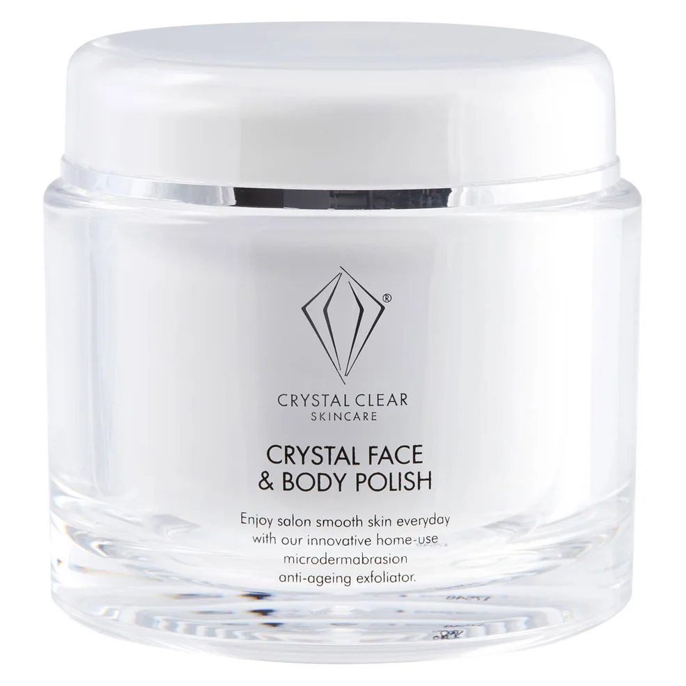 Crystal Clear Crystal Face and Body Polish 150ml Imagen 1