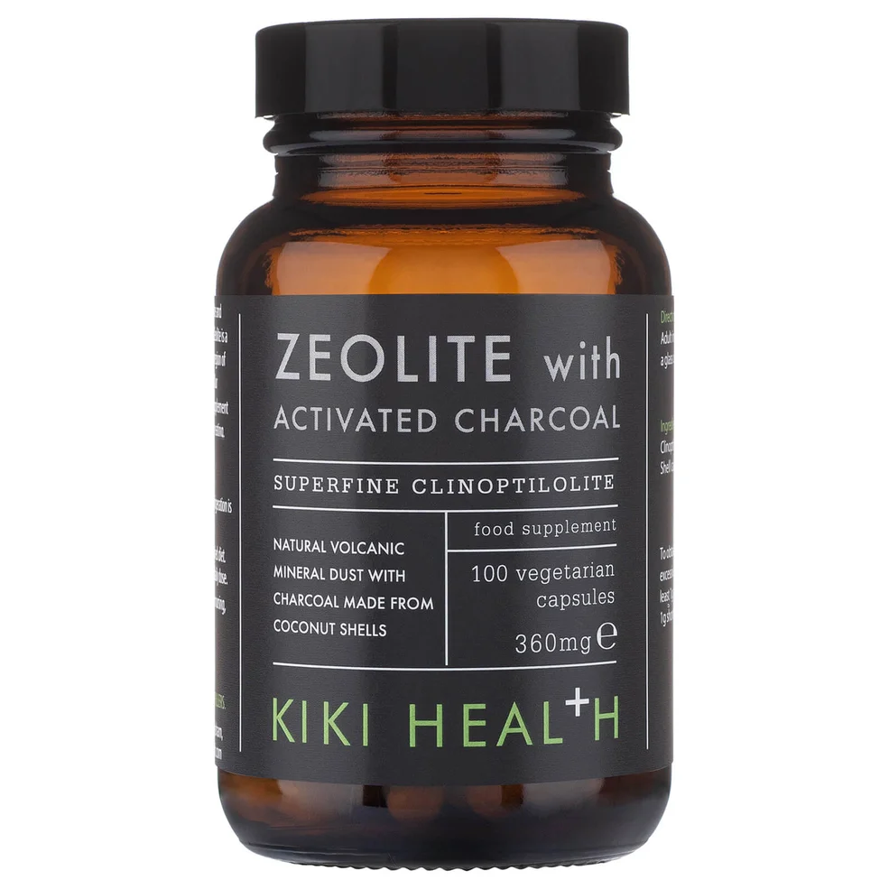 KIKI Health Zeolite with Activated Charcoal Vegicaps (100 Vegicaps) Imagen 1