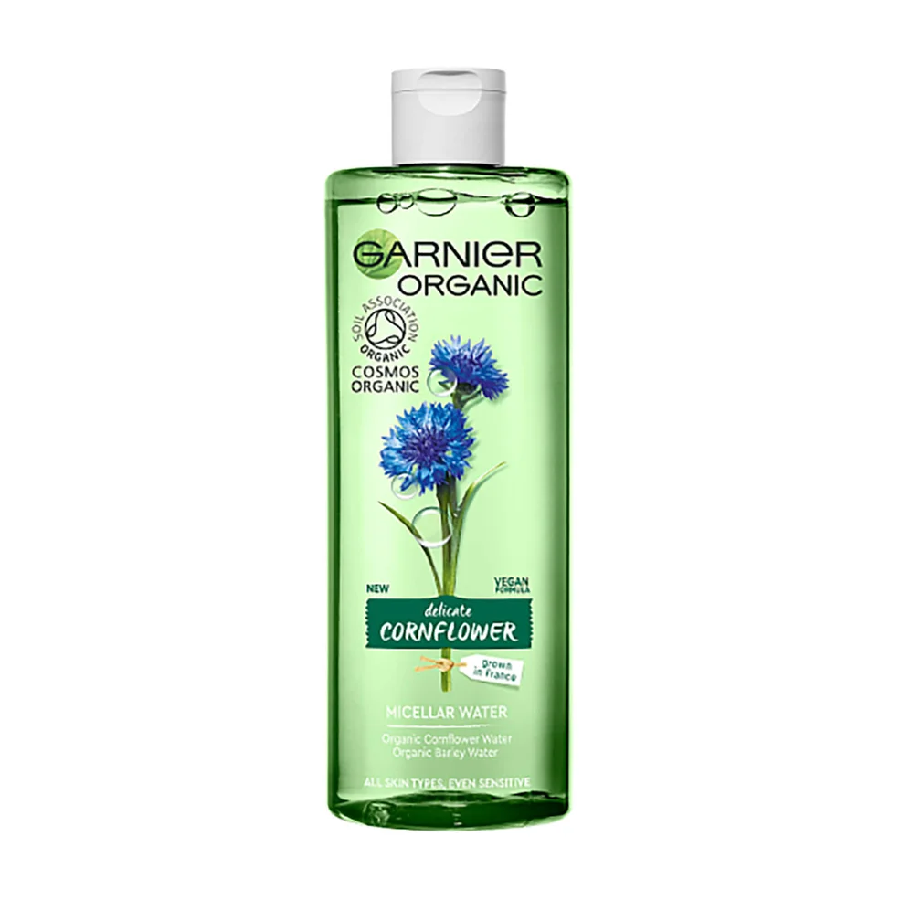 Garnier Organic Cornflower Micellar Cleansing Water 400ml Imagen 1
