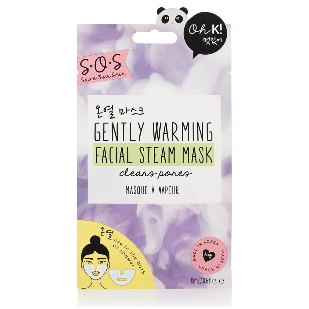 Oh K! SOS Gently Warming Facial Steam Mask 18ml Imagen 1