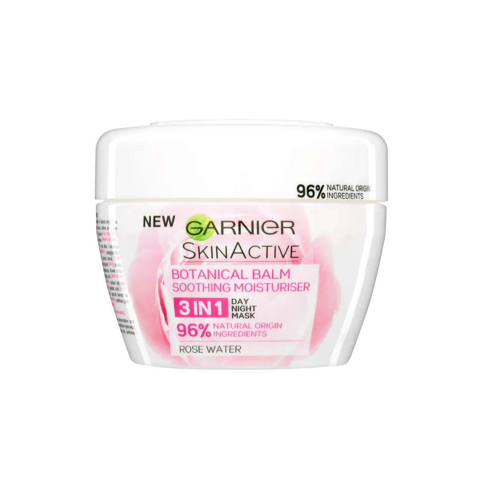 Garnier Natural 3-in-1 Soothing Rose Botanical Balm 140ml Imagen 1