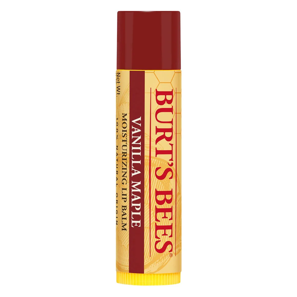 Burt's Bees 100% Natural Origin Moisturising Lip Balm 4.25g - Vanilla Maple Imagen 1