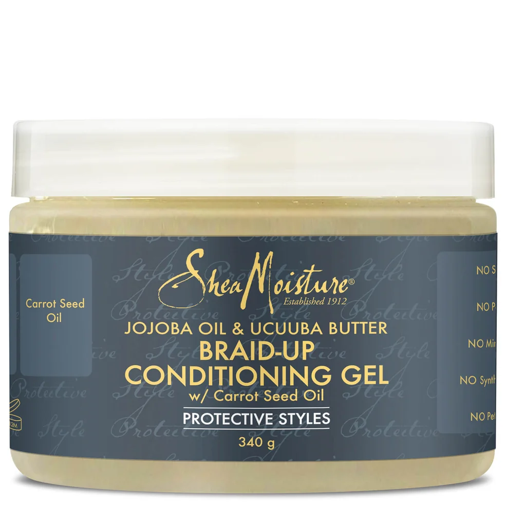 Shea Moisture Jojoba Oil & Ucuuba Butter Braid Up Conditioning Gel 340g Imagen 1