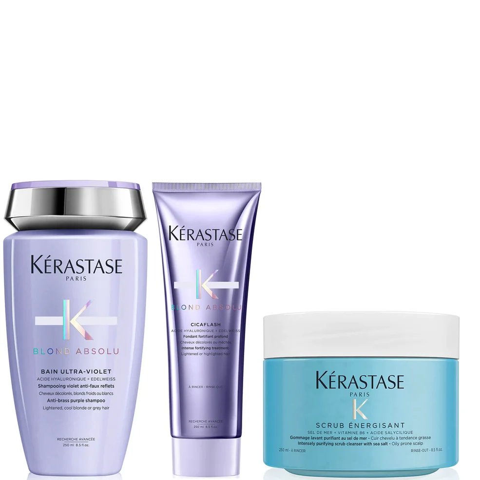 Kérastase Blond Absolu and Energising Scrub Trio 250ml Imagen 1