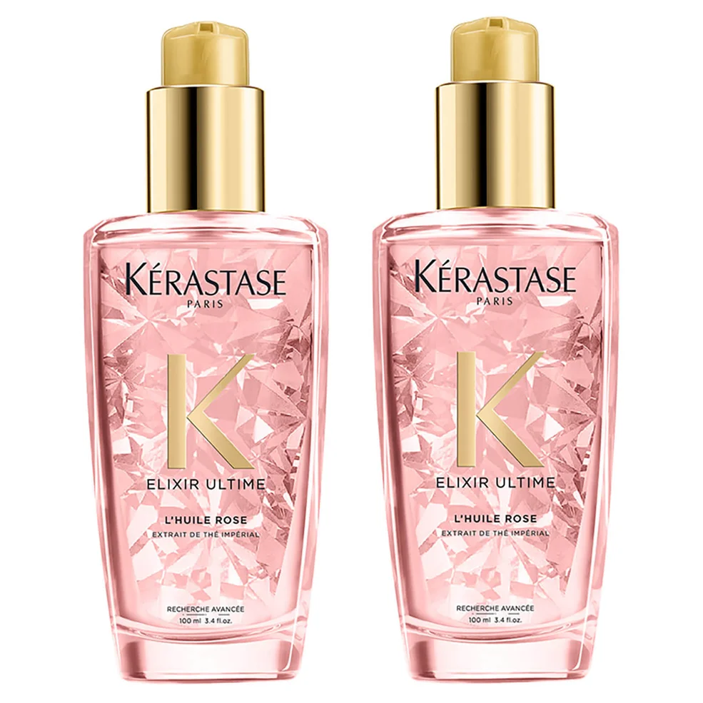 Kérastase Elixir Ultime Rose Hair Oil Duo 100ml Imagen 1