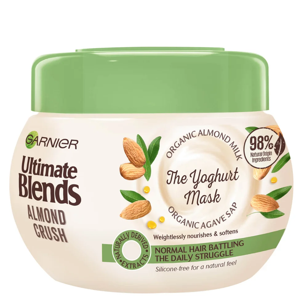 Garnier Ultimate Blends Almond Milk Normal Hair Treatment Mask 300ml Imagen 1