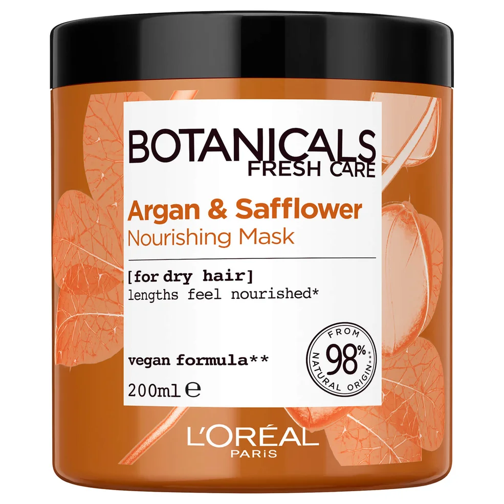 L'Oréal Paris Botanicals Safflower Dry Hair Mask 200ml Imagen 1