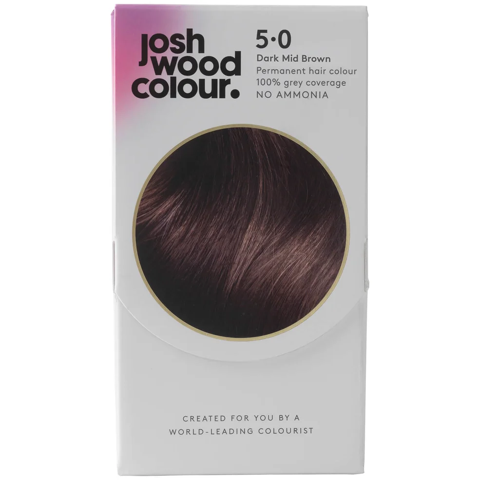 Josh Wood Colour 5 Dark Mid-Brown Colour Kit Imagen 1