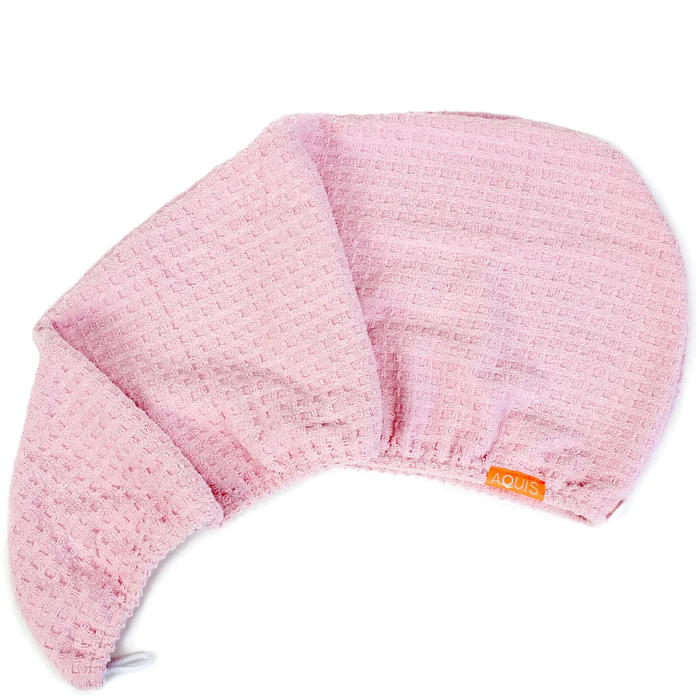 Aquis Hair Turban Waffle Luxe Blush Imagen 1