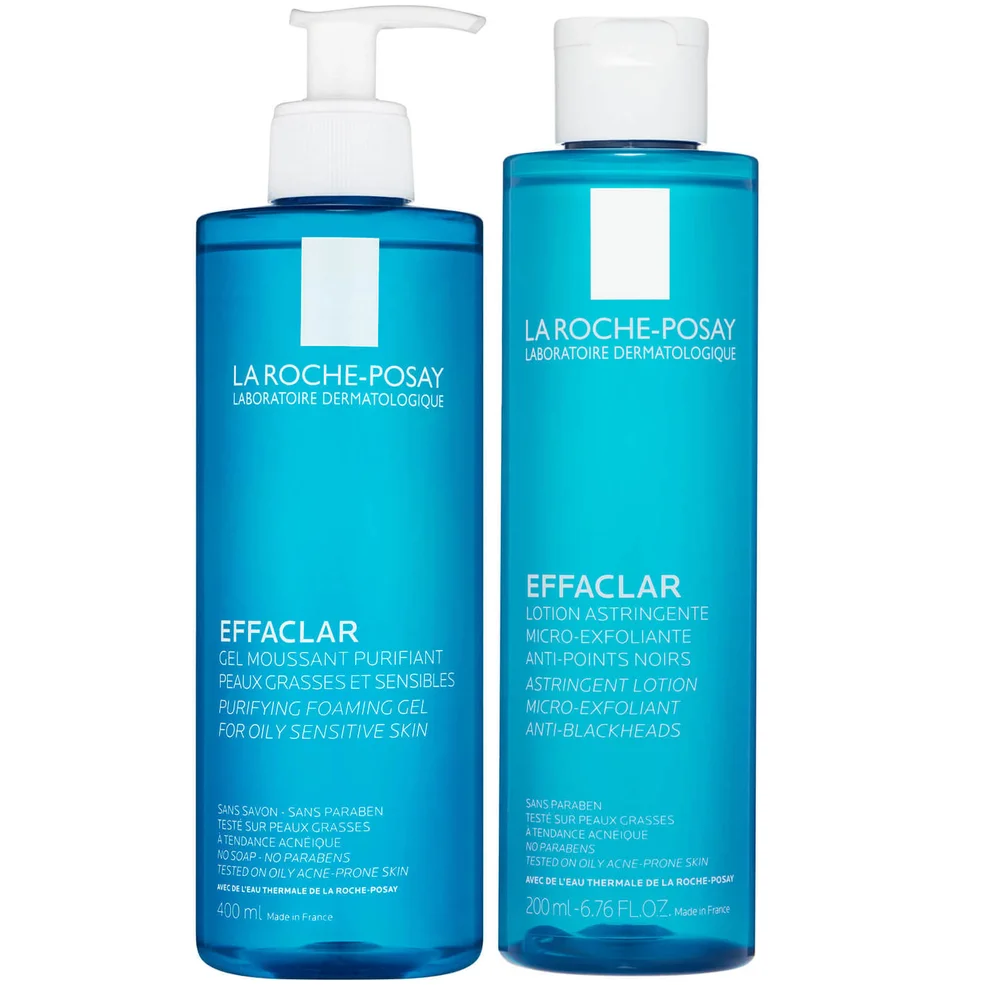 La Roche-Posay Dúo limpiador para pieles con tendencia a las imperfecciones Imagen 1