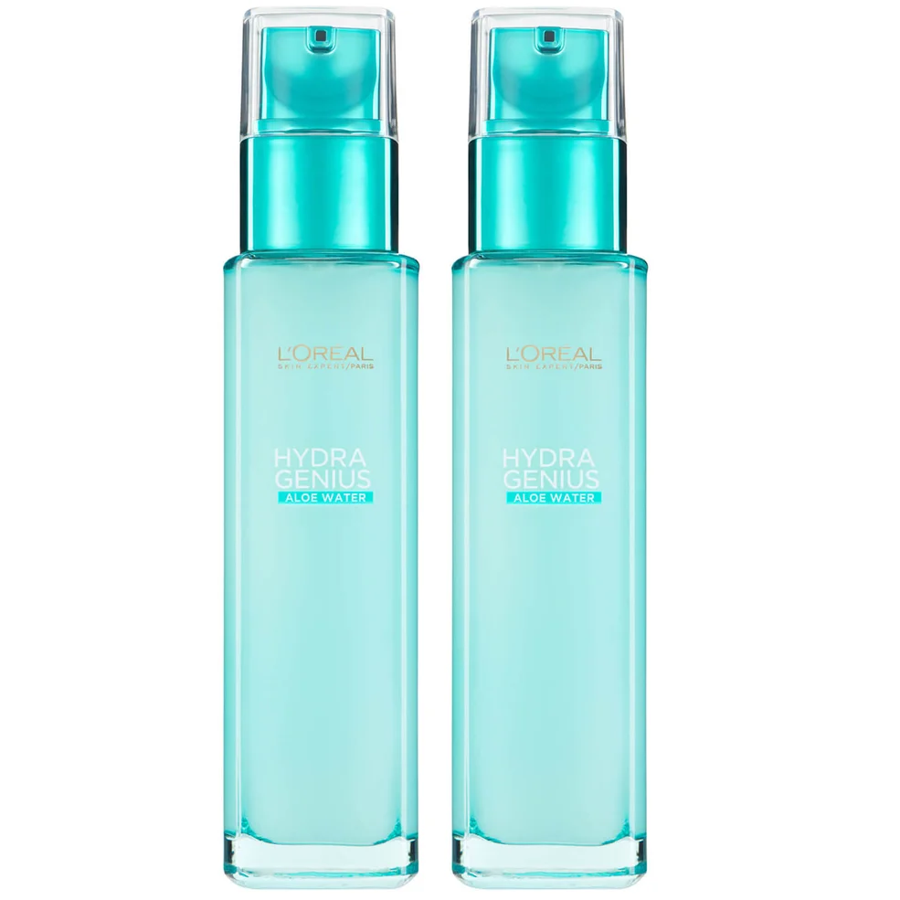 L'Oréal Paris Hydra Genius Liquid Care Moisturiser for Normal Combination Skin 70ml 2 Pack Exclusive Imagen 1