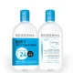 Bioderma Hydrabio Cleansing Micellar Water Dehydrated Skin Duo Pack 500ml