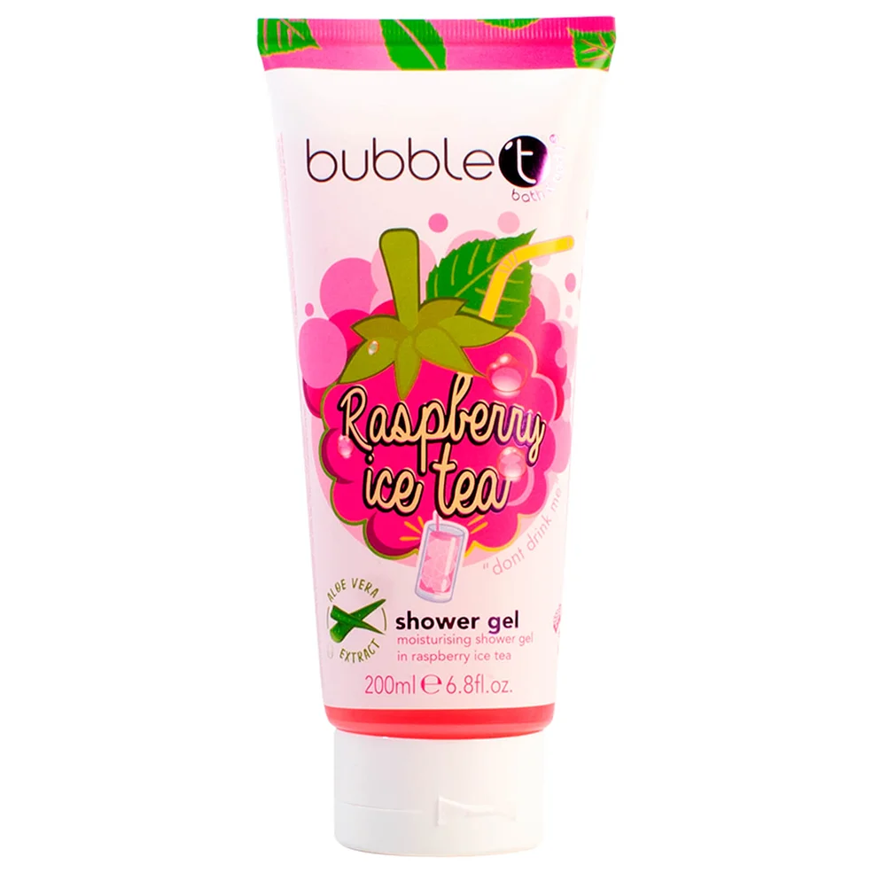 Bubble T Ice Tea Shower Gel Raspberry 200ml Imagen 1