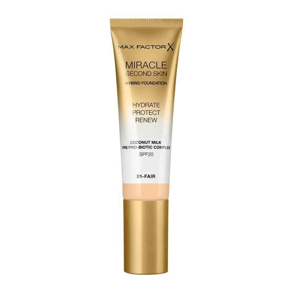Max Factor Miracle Touch Second Skin 30ml (Various Shades) Imagen 1