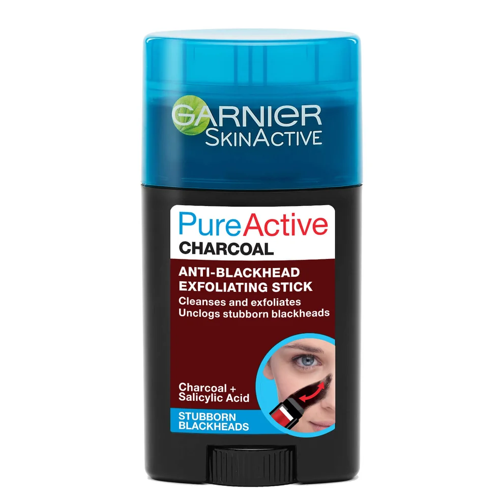 Garnier Pure Active Charcoal Anti-Blackhead Exfoliating Stick 50ml Imagen 1