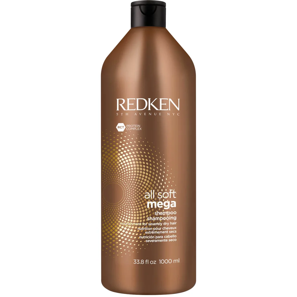 Redken All Soft Mega Shampoo 1000ml Imagen 1