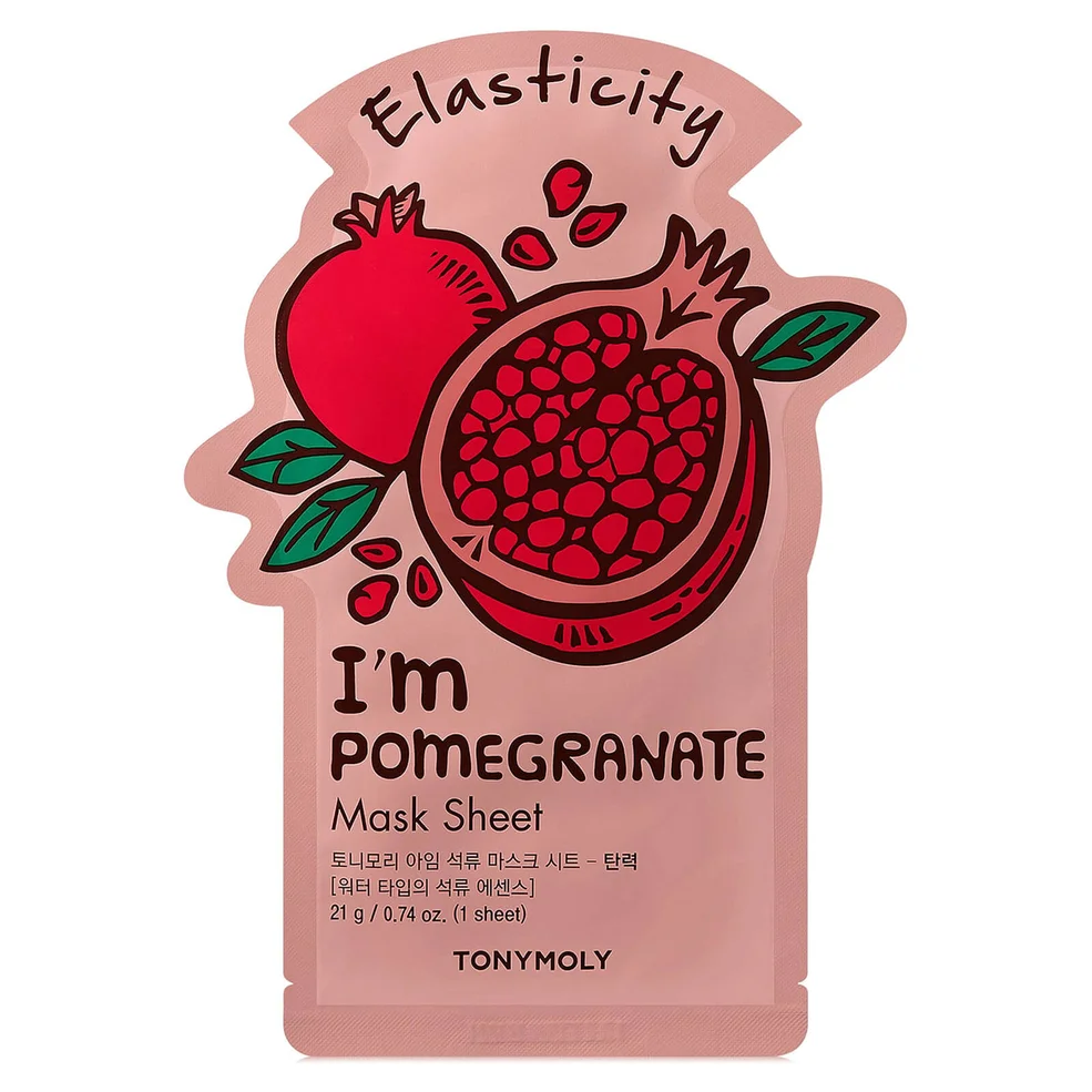 TONYMOLY I'm Pomegranate Sheet Mask 21ml Imagen 1