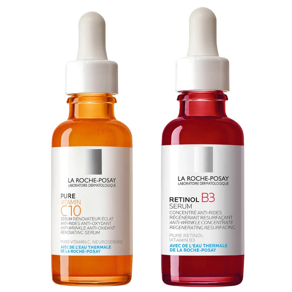 La Roche-Posay Retinol and Vitamin C Serum Duo Imagen 1