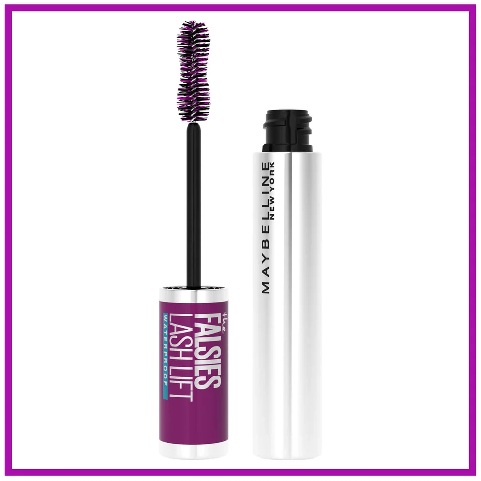 Maybelline Waterproof Mascara Instant Lash Lift Look - 01 Black Imagen 1