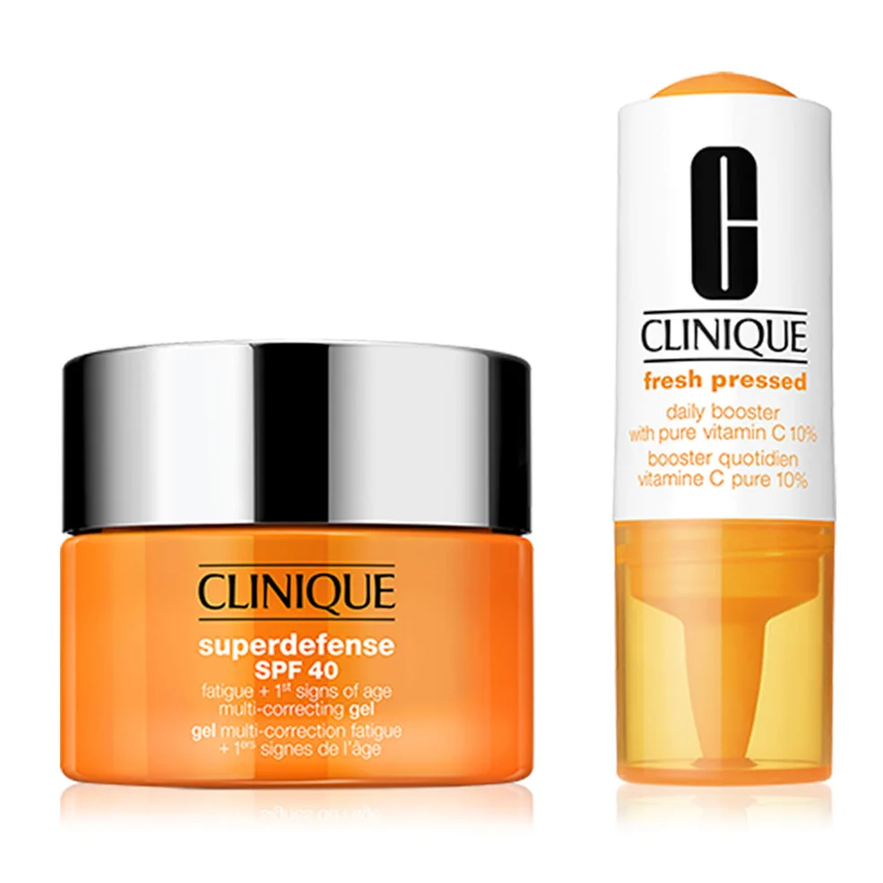 Clinique Starter Duo Fresh Pressed Vit C 10% and SD Gel 15ml Imagen 1
