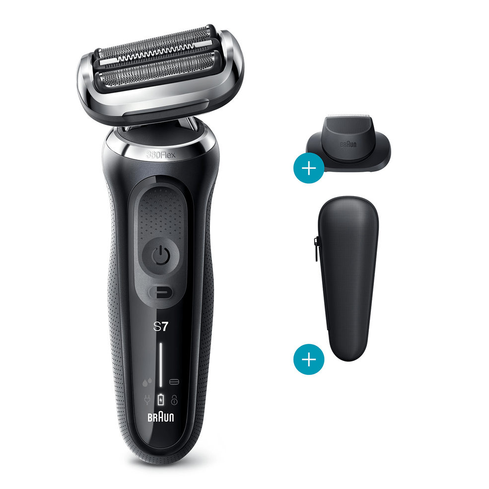 Braun Series 7 Master 70-N1200s Electric Shaver - Black Imagen 1