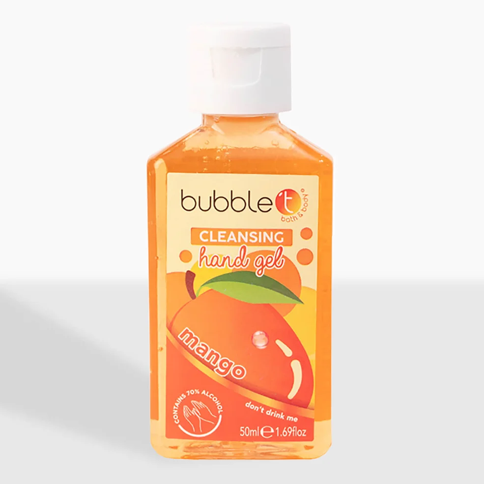 Bubble T Hand Cleansing Gel - Mango 50ml Imagen 1