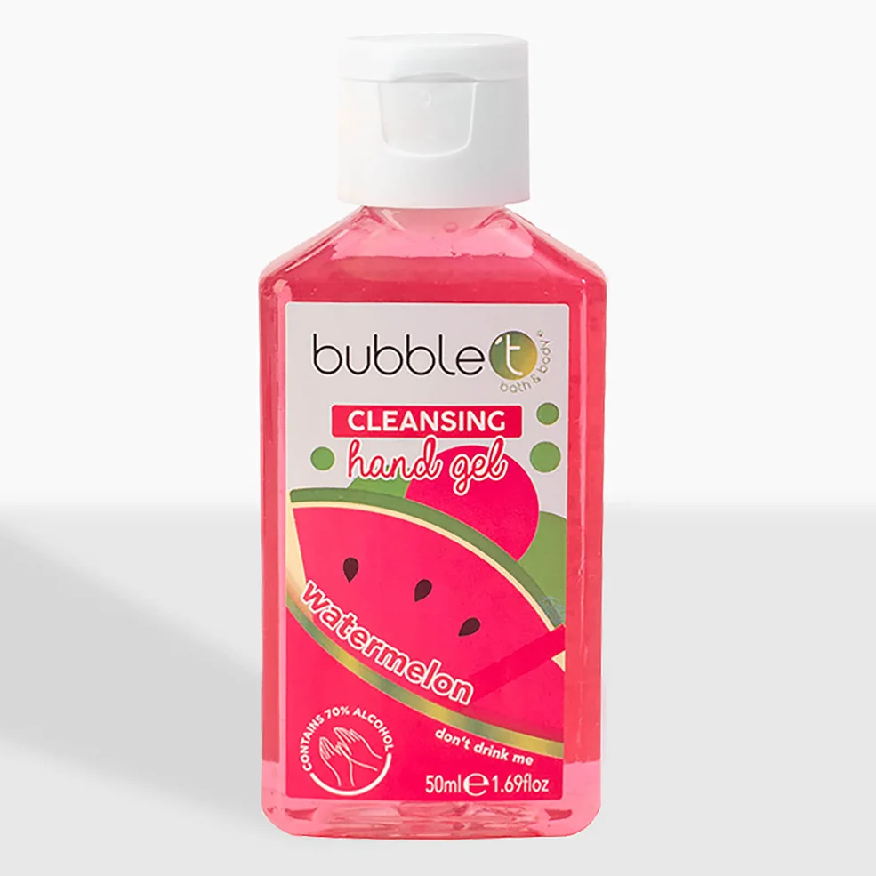 Bubble T Hand Cleansing Gel - Watermelon 50ml Imagen 1