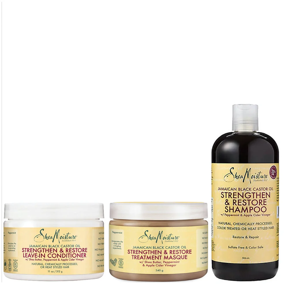 Shea Moisture Jamaican Black Castor Oil Bundle Imagen 1
