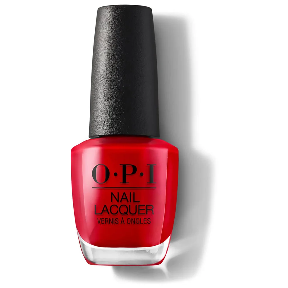 OPI Nail Lacquer - Fast-Drying Nail Polish - Big Apple Red 15ml Imagen 1