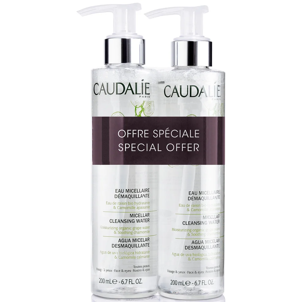 Caudalie Micellar Cleansing Water Duo 2 x 200ml Imagen 1