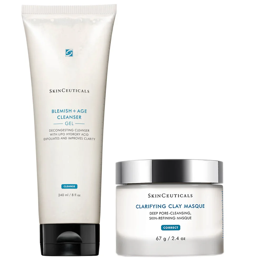 SkinCeuticals Cleanse and Mask Duo for Blemish-Prone Skin Imagen 1