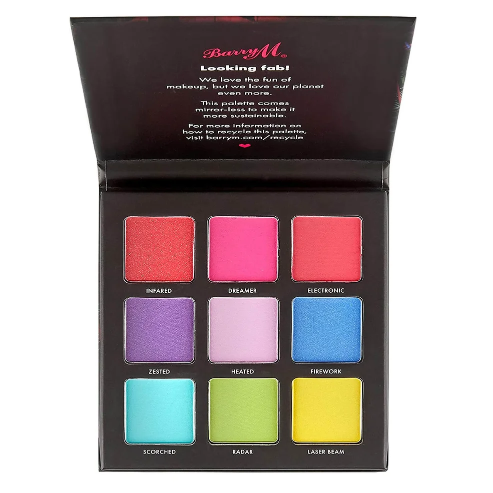 Barry M Cosmetics Eyeshadow Palette - Neon Brights 12.6g Imagen 1