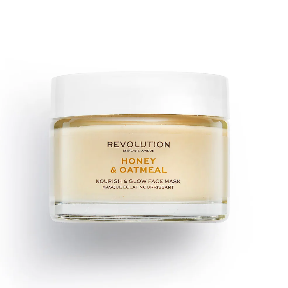 Revolution Skincare Honey and Oatmeal Nourish and Glow Face Mask 50ml Imagen 1