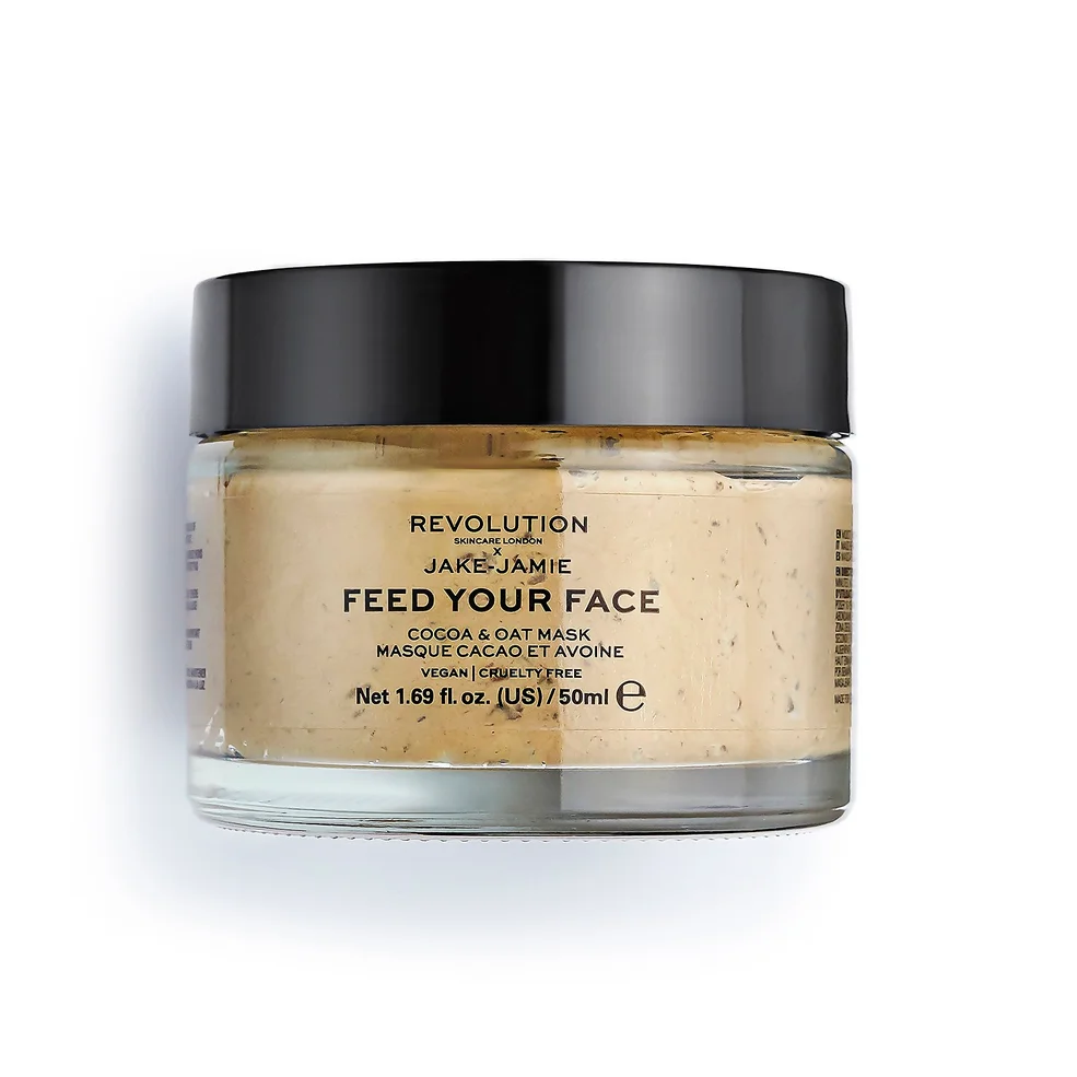 Revolution Skincare X Jake Jamie Cocoa and Oat Moisturising Face Mask 50ml Imagen 1