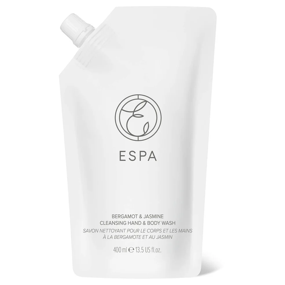 ESPA Bergamot and Jasmine Cleansing Hand and Body Wash 400ml Imagen 1