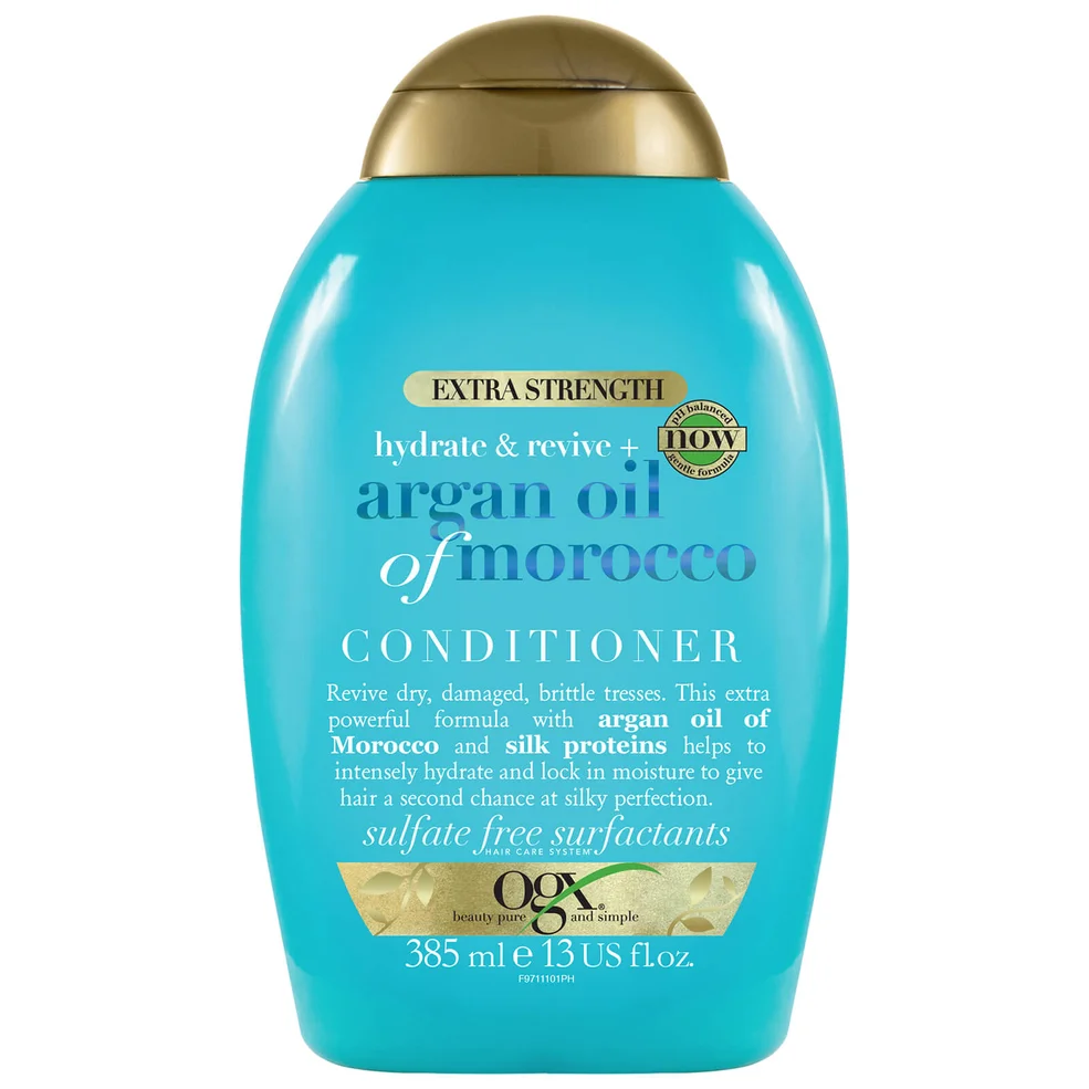 OGX Hydrate & Revive+ Argan Oil of Morocco Extra Strength Conditioner 385ml Imagen 1