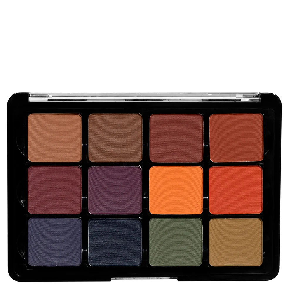 Viseart Palette 12 Paupières Eyeshadow Palette 04 Dark Mattes Imagen 1